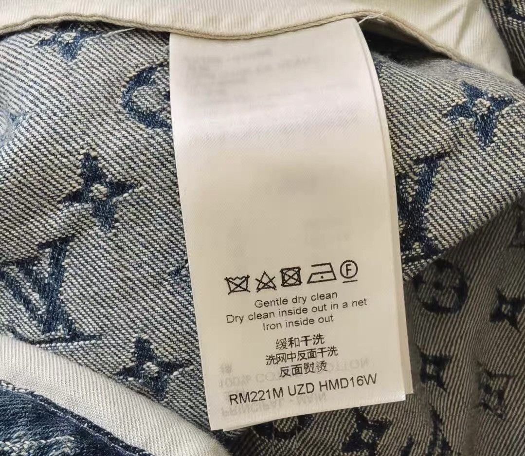 Louis Vuitton × Nigo Louis Vuitton X Nigo 31 Patchwork Denim Jeans blue monogram Size US 31 - 8 Thumbnail