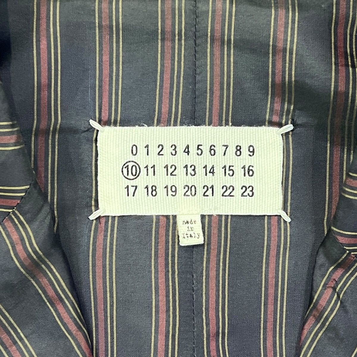 Maison Margiela Maison Margiela 2021SS John Galliano Stripes Tailored Jacket Size US M / EU 48-50 / 2 - 3 Thumbnail