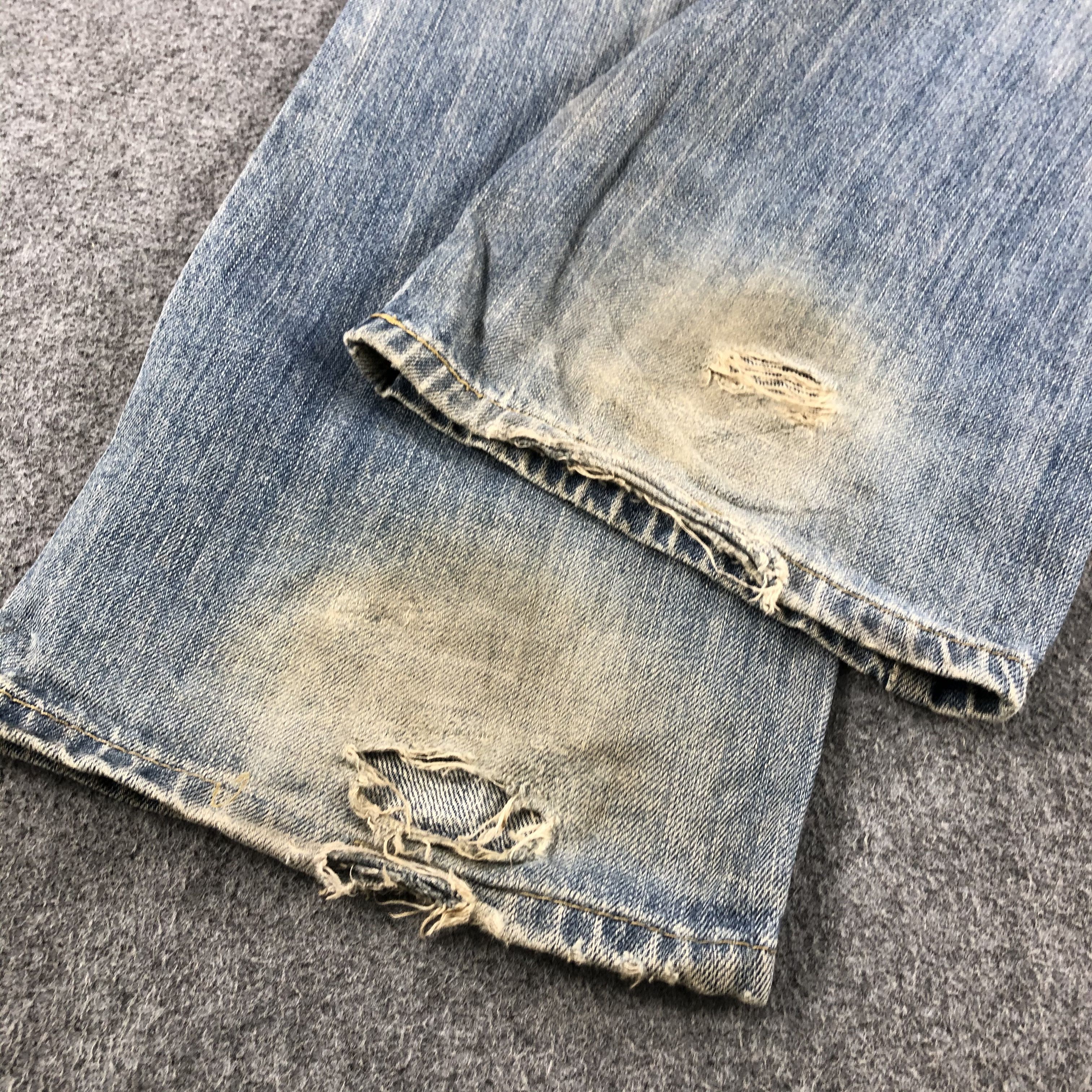 Levi's Vintage Blue Wash Levis 559 Jeans-J1667 Size US 36 / EU 52 - 5 Thumbnail