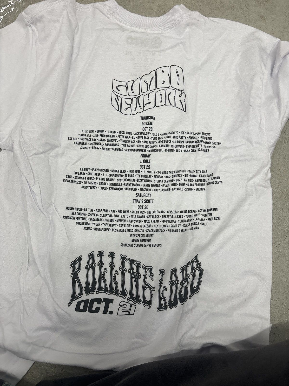 Rolling Loud Gumbo New York 2021 Rolling Loud shirt Size US L / EU 52-54 / 3 - 4 Thumbnail