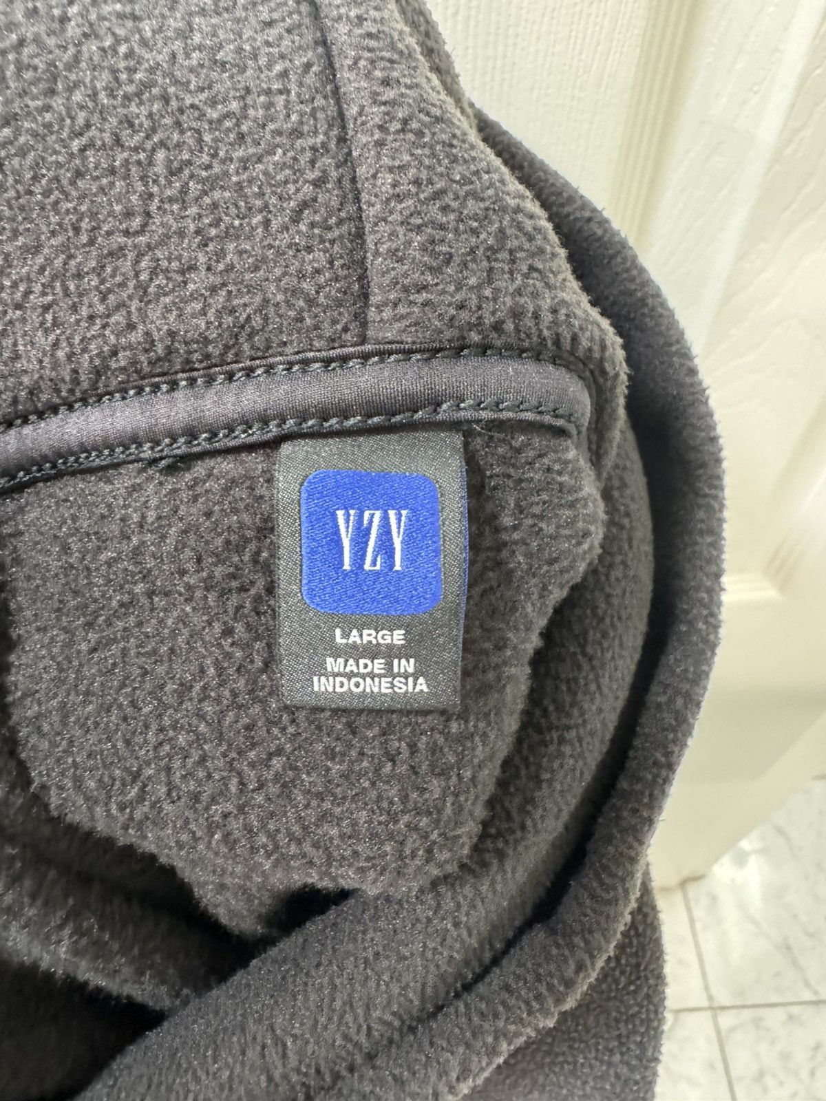 Gap × Yeezy Yeezy Gap Polar Fleece Hoodie Black Size US L / EU 52-54 / 3 - 3 Thumbnail