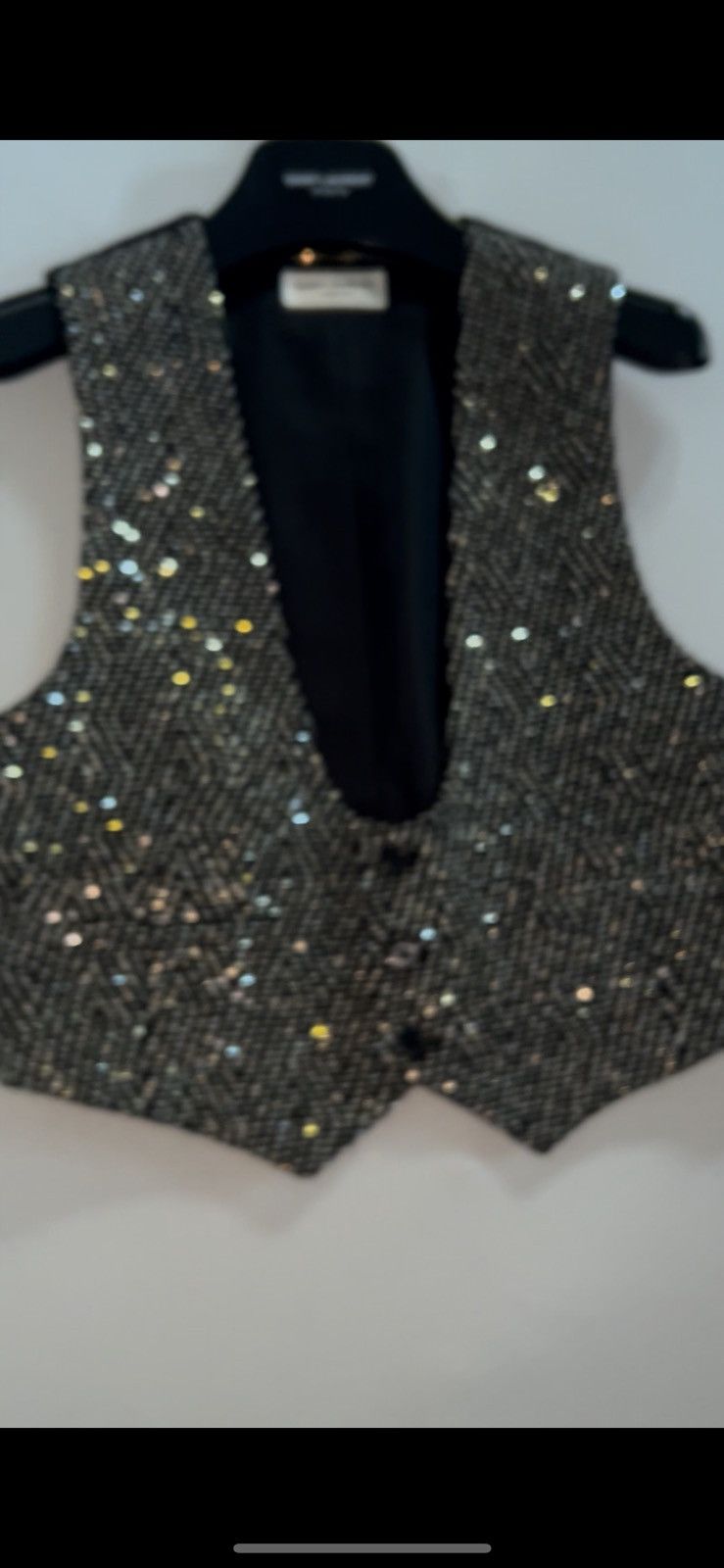 Saint Laurent Paris FW2016 Embellished Vest Size US S / EU 44-46 / 1 - 2 Thumbnail