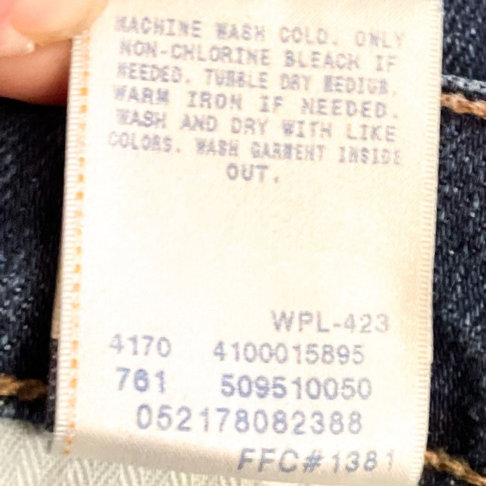 Levi's Vintage Levi's Capital E jeans bootcut low rise ' Swank ' 28 Size 28" / US 6 / IT 42 - 7 Thumbnail