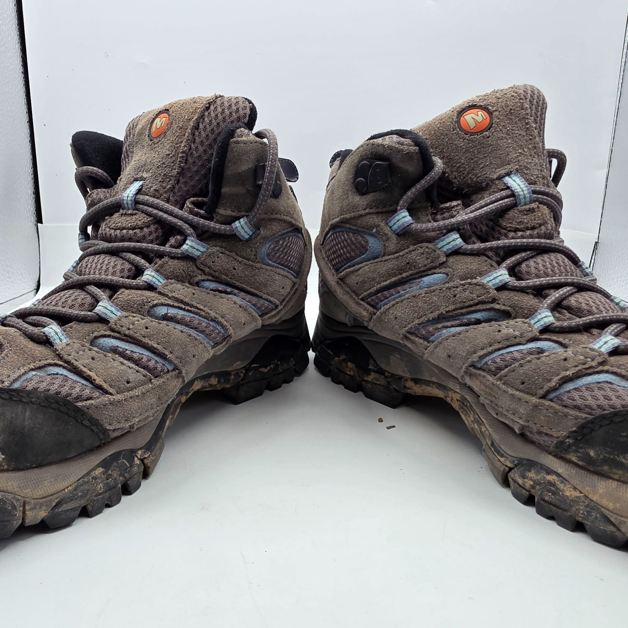 Merrell Merrell Moab 2 Mid Womens Size 11 Gray Hiking Shoes Camping Size US 11 / IT 41 - 3 Thumbnail