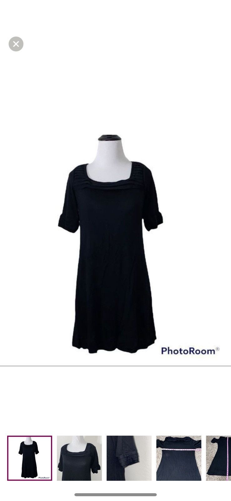 Banana Republic Banana republic small black office dress Size S / US 4 / IT 40 - 1 Thumbnail