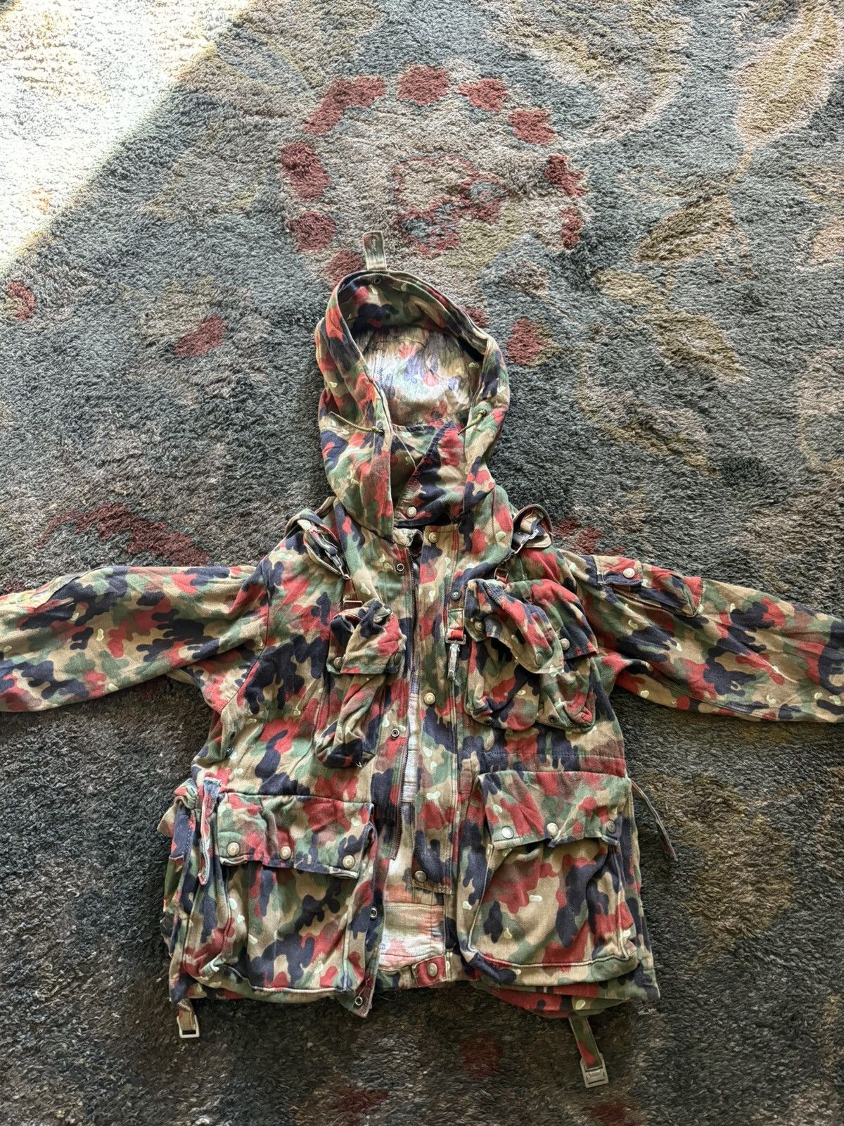 Japanese Brand × Vintage Re-issue Swedish jacket w/ detachable bag Size US M / EU 48-50 / 2 - 4 Thumbnail