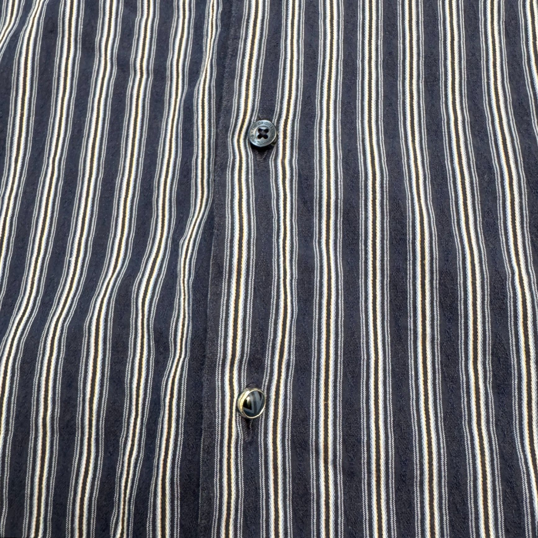 Ben Sherman Ben Sherman Dress Shirt Mens 15.5 Regular Blue Striped Button-Down Long Sleeve Business Casual Size US M / EU 48-50 / 2 - 6 Thumbnail