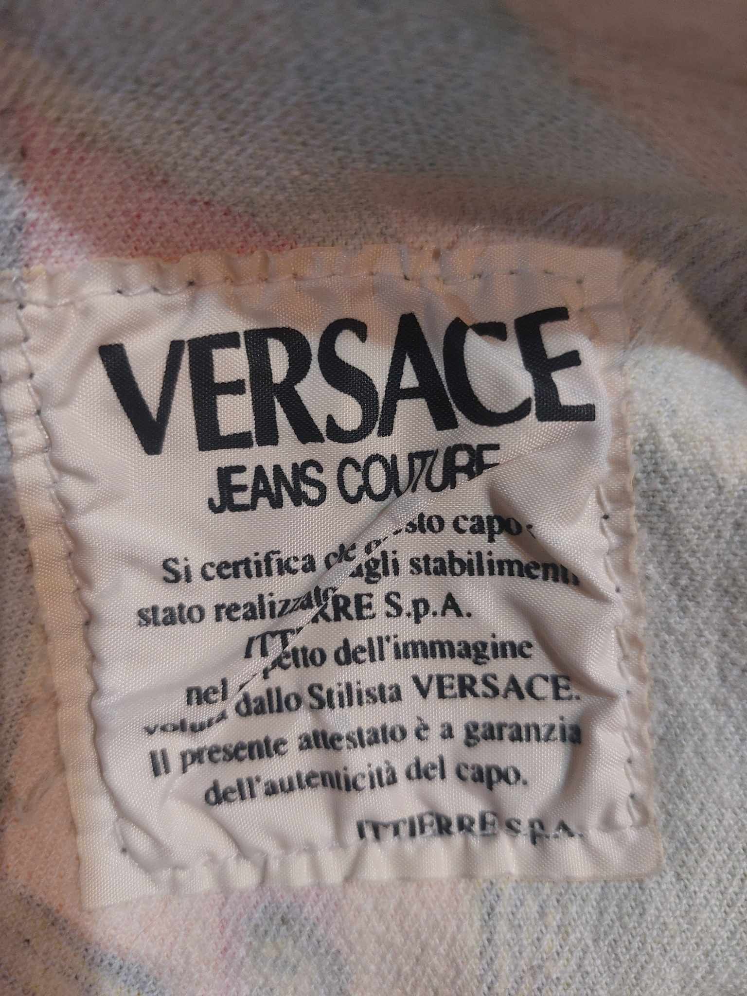 Versace Jeans Couture Versace 1980s New York Manhattan Liberty PopArt Pants Size 24" / US 00 / IT 34 - 12 Thumbnail