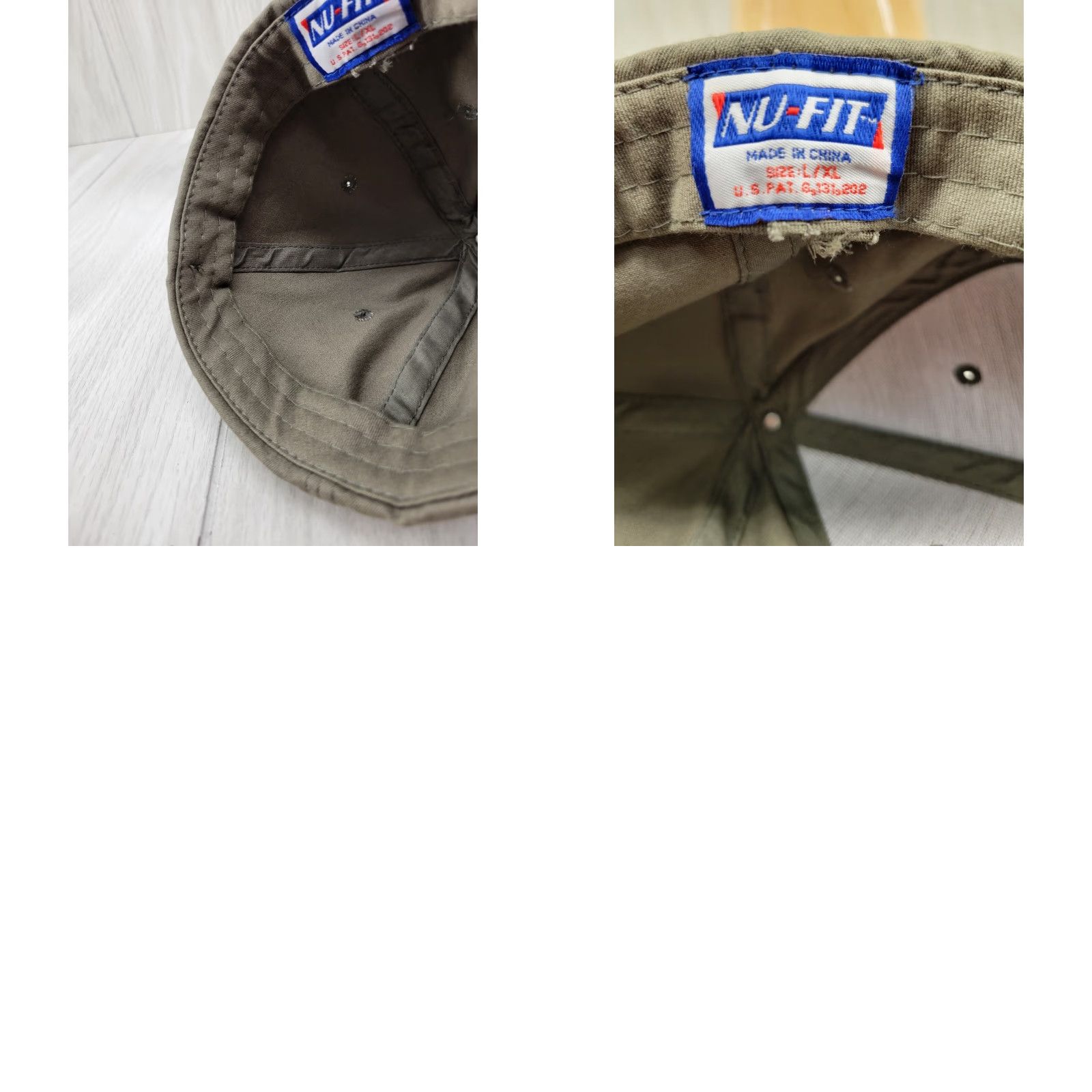 Brandblack Brasfield & Gorrie Gray and Black Adjustable Baseball Cap L/XL Men Logo Canvas Hat Size ONE SIZE - 9 Thumbnail