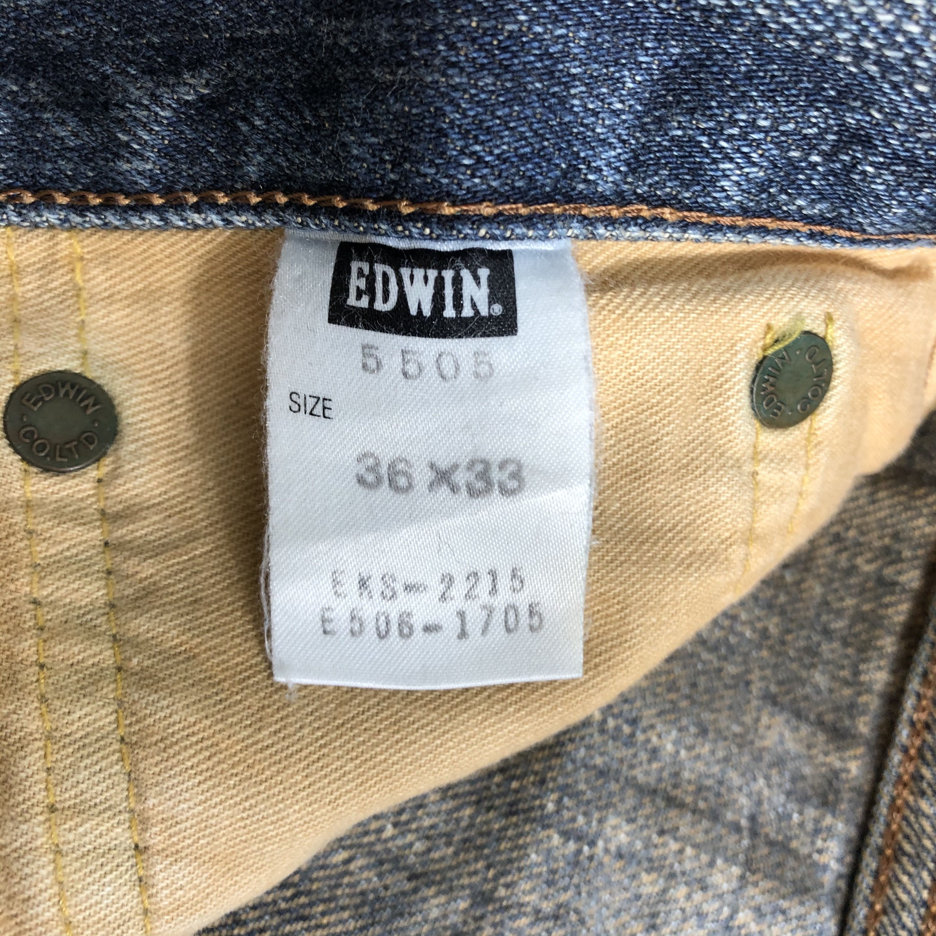 Edwin Vintage Edwin 505 Selvedge Jeans-JM3668 Size US 37 - 9 Thumbnail