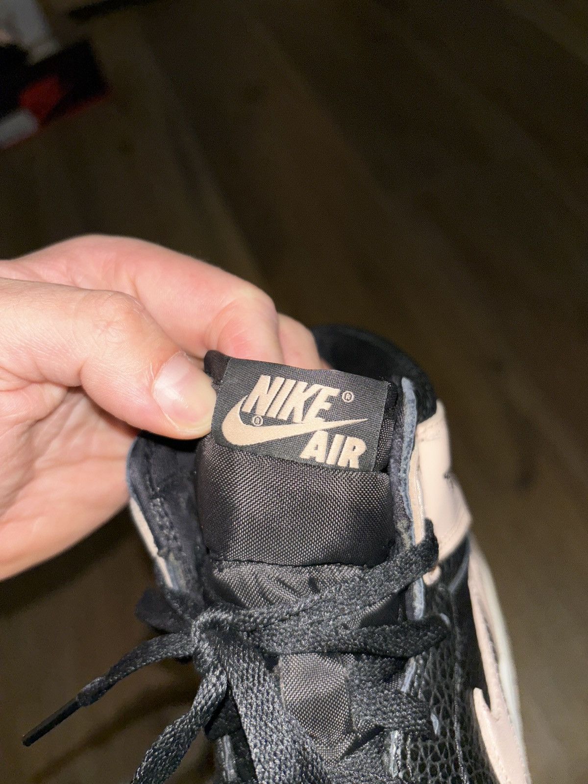 Jordan Brand × Nike Air Jordan 1 Retro High OG (Black/Crimson Tint-white) Size US 11 / EU 44 - 10 Thumbnail