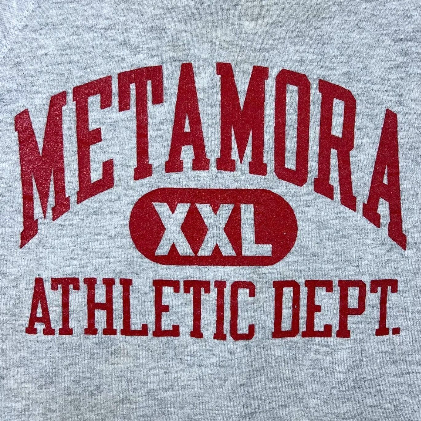 Lee VINTAGE Lee Metamora Athletic Dept Grey Distressed Sweatshirt Women's XXL Pullover Sweatshirt USA Made Distressed Grey Lee Sweatshirt Womens XXL 90s Size XXL / US 16-18 / IT 52-54 - 3 Thumbnail