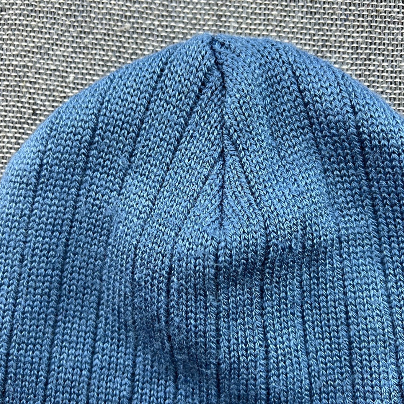 Salomon VINTAGE Salomon Beanie Hat One Size Blue Wool Blend Y2K Size ONE SIZE - 3 Thumbnail