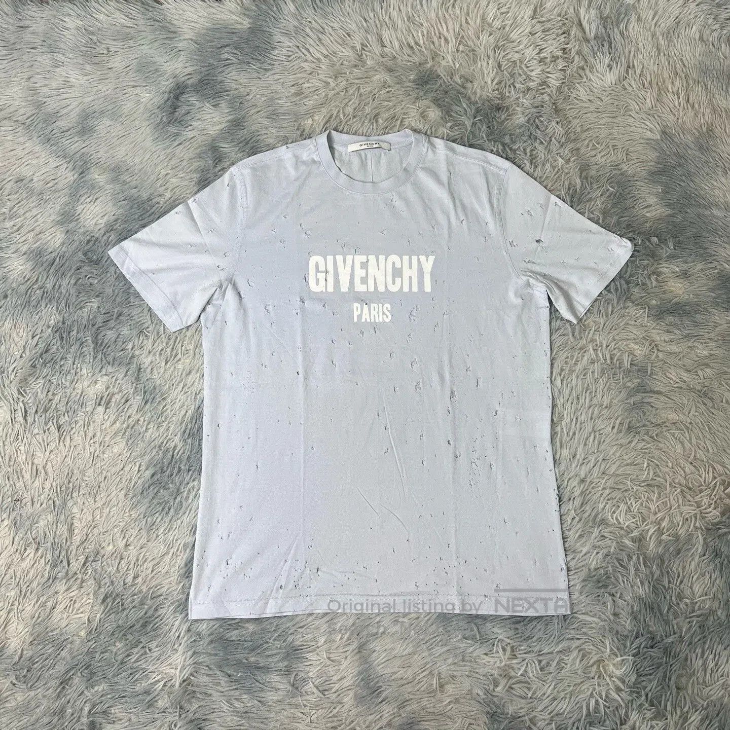 Givenchy Givenchy Distressed Short-Sleeve Tee. Size US S / EU 44-46 / 1 - 1 Thumbnail