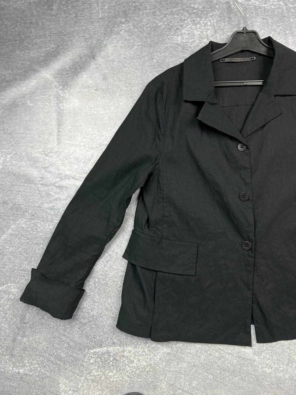 Annette Gortz × Designer annette gortz linen black blazer jacket size 40 Size M / US 6-8 / IT 42-44 - 2 Thumbnail