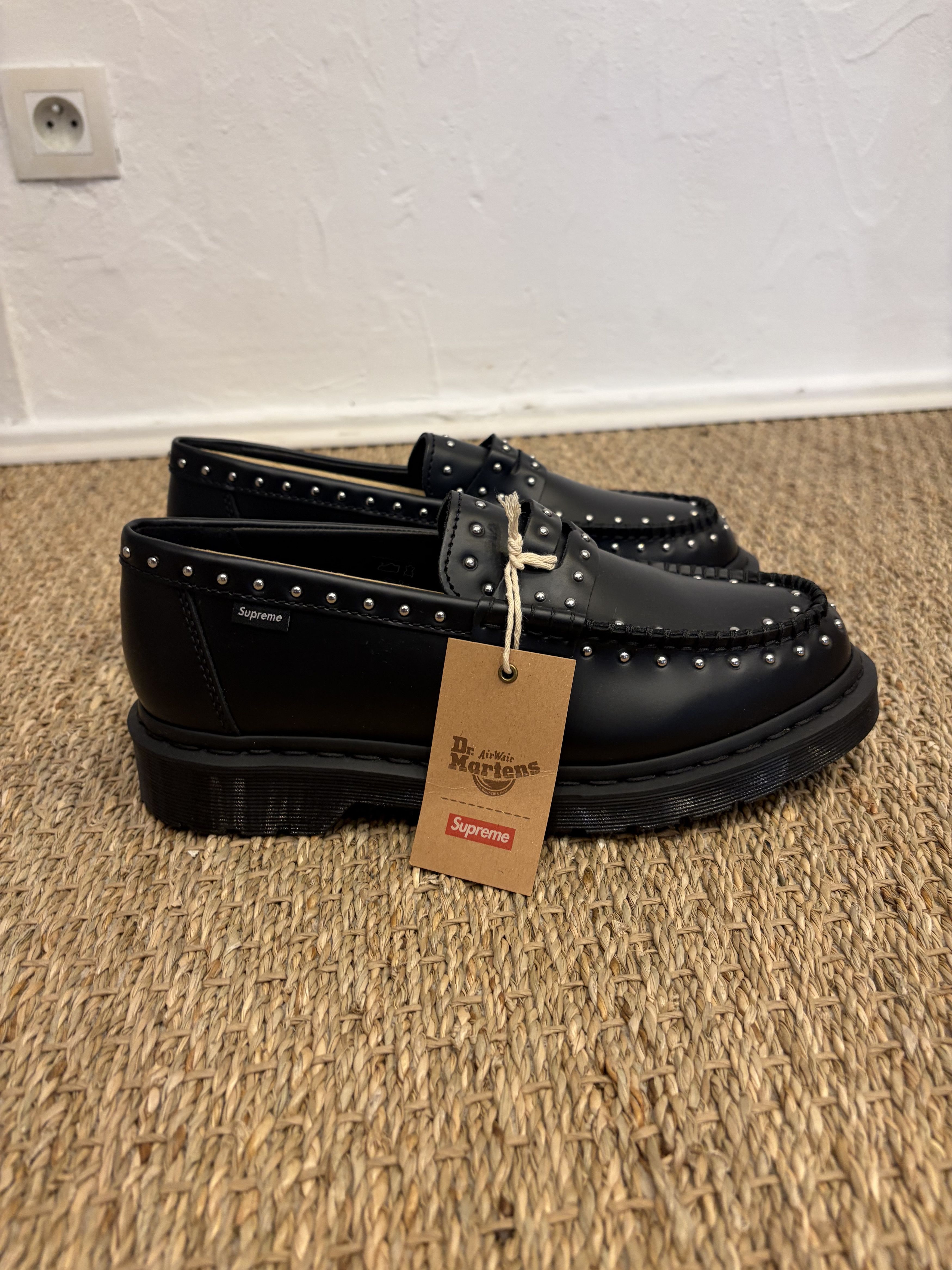 Dr. Martens × Supreme Mocassin en cuir noir Dr Martens x Supreme Size US 8 / EU 41 - 6 Thumbnail