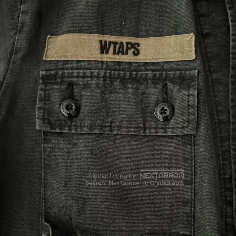 Wtaps Wtaps Black Washed Four-Patch Jacket Size US L / EU 52-54 / 3 - 6 Thumbnail
