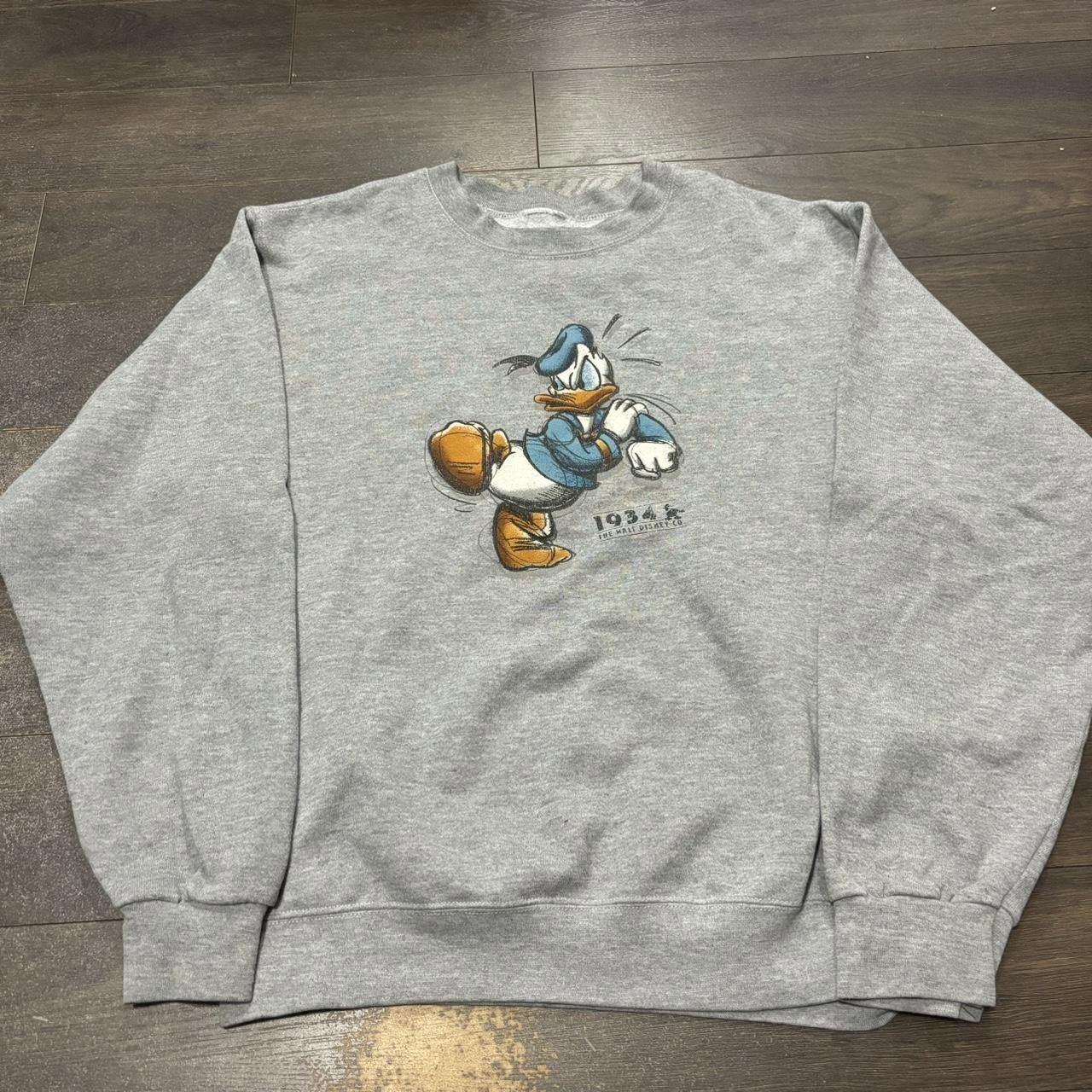 Disney vintage Disney Donald Duck angry crewneck sweatshirt 00s M Size US M / EU 48-50 / 2 - 2 Thumbnail