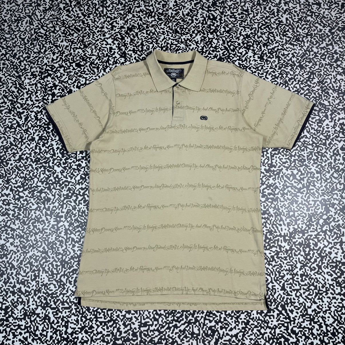 Ecko Unltd. Vintage Y2K Ecko Unlimited UNLTD Rap Polo Retro T-shirt Size US XXL / EU 58 / 5 - 1 Thumbnail
