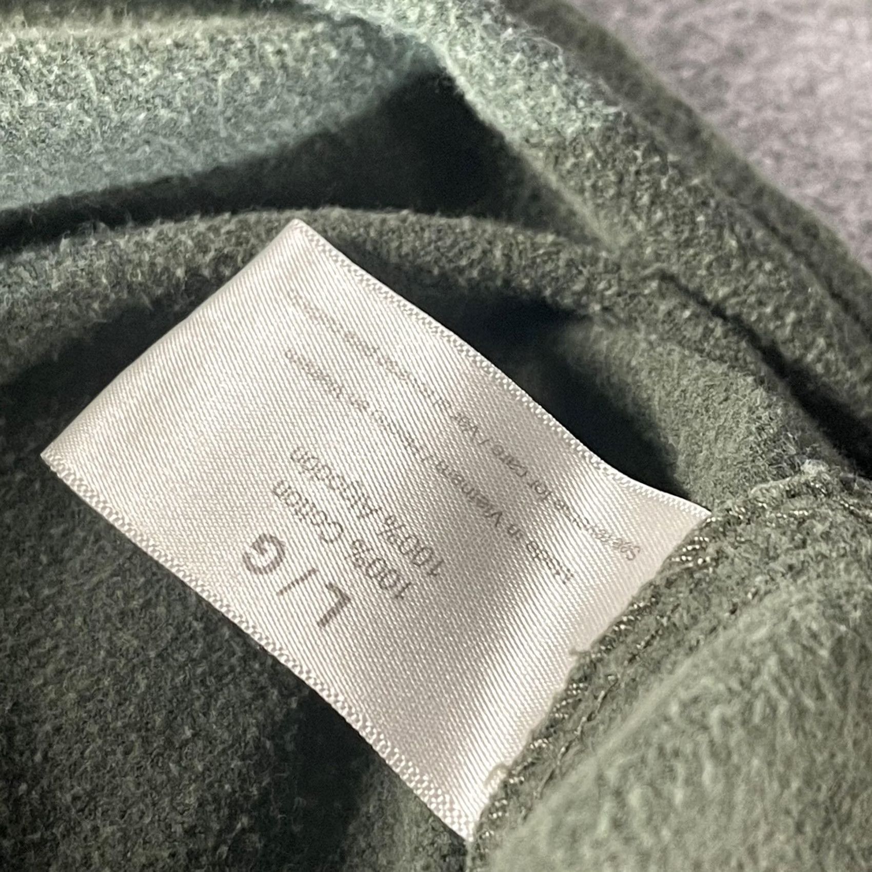 Eddie Bauer Eddie Bauer Fleece Shirt Jacket Mens Large Olive Green Button Front Shacket Size US L / EU 52-54 / 3 - 6 Thumbnail
