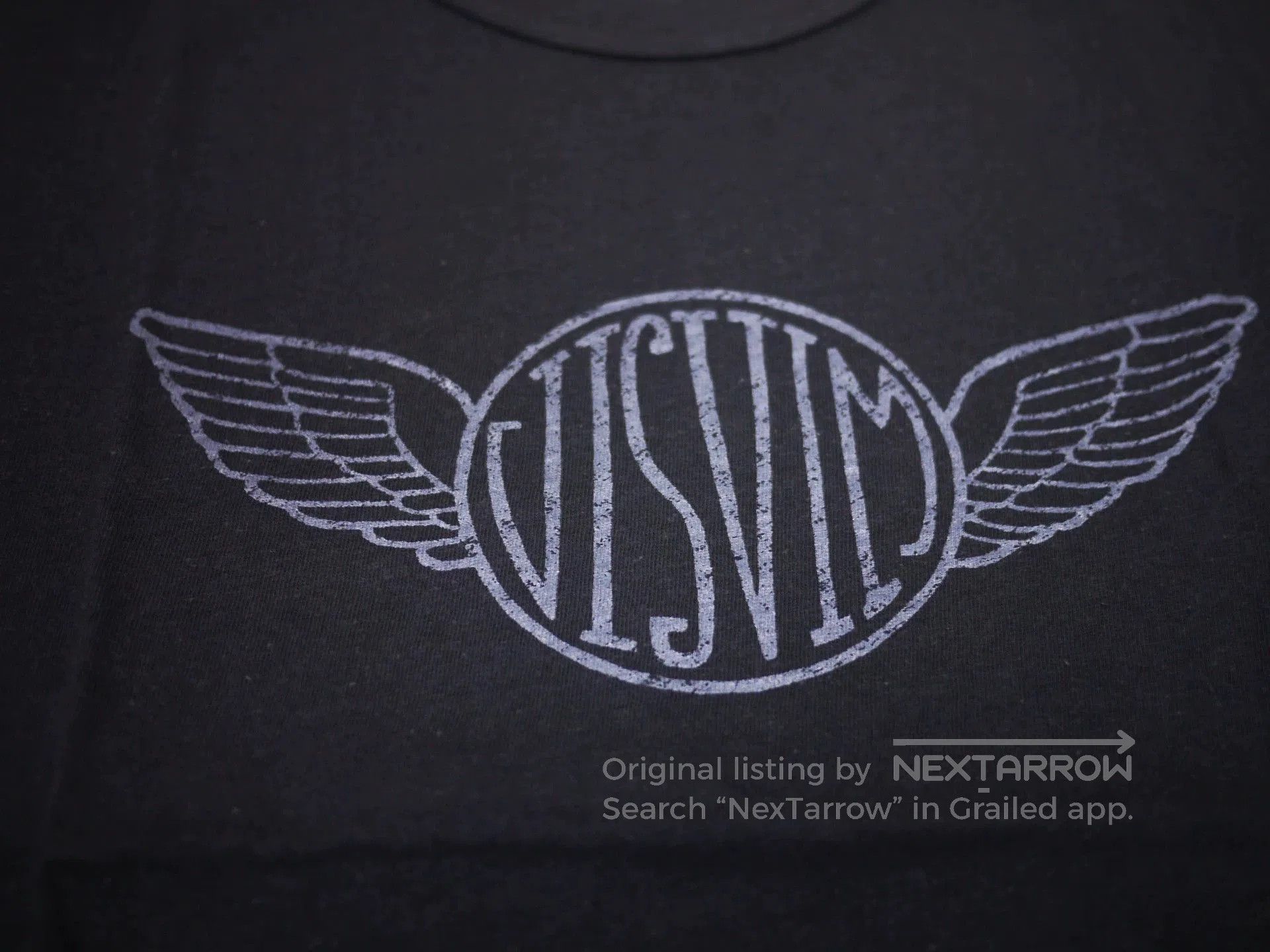 Visvim Black Short Sleeve Graphic T-Shirt. Size US M / EU 48-50 / 2 - 3 Thumbnail