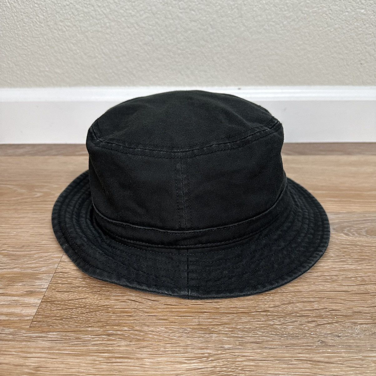Adidas Adidas Unisex Black Washed Bucket Hat Size ONE SIZE - 6 Thumbnail