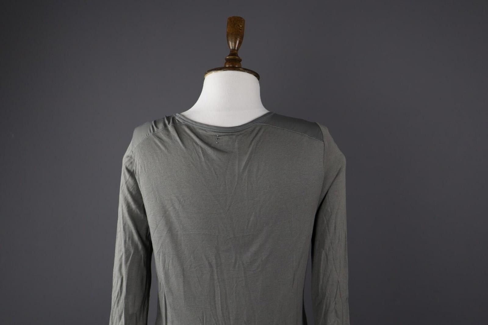 Designer Luisa Cerano Multi Viscose Spell Out Shirt Top Size 8 Size M / US 6-8 / IT 42-44 - 6 Thumbnail