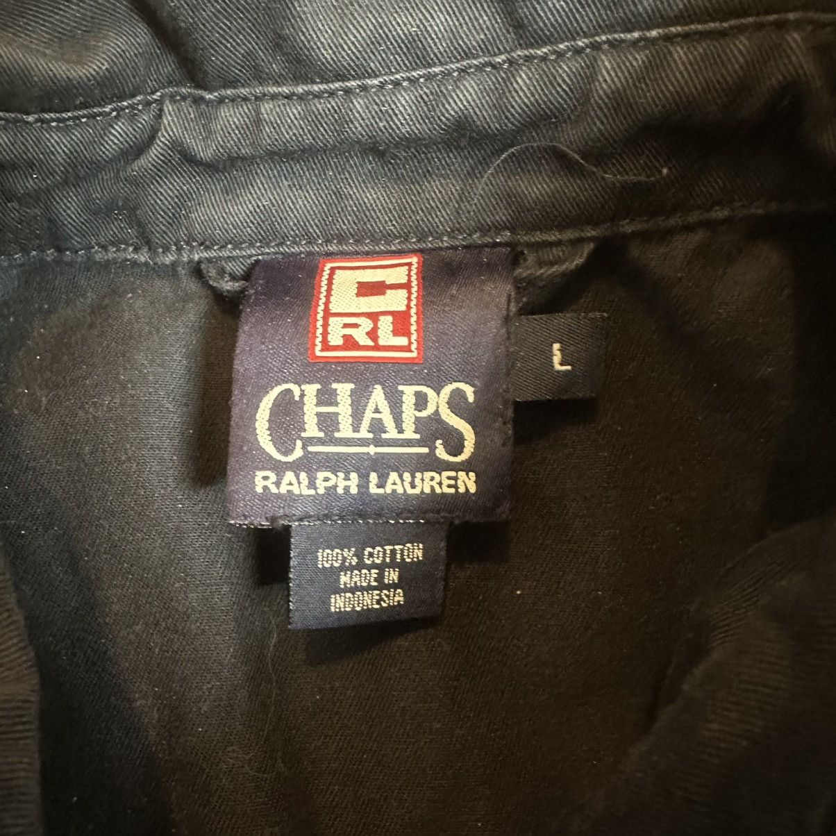 Chaps Ralph Lauren × Ralph Lauren × Vintage Vintage Chaps Ralph Lauren Jacket Logo Full Zip Size US L / EU 52-54 / 3 - 5 Thumbnail
