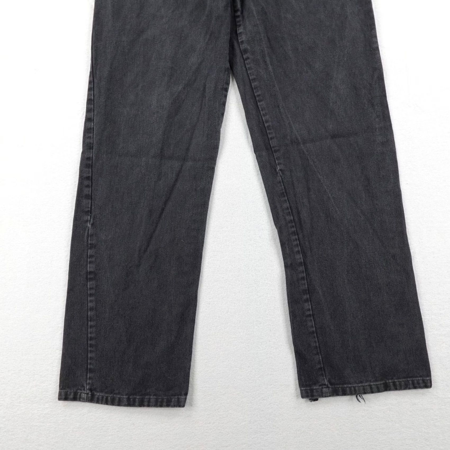 Vintage VINTAGE Wahmaker Pants Mens 40 Black Buckle Back Frontier Western Button Fly Size US 40 / EU 56 - 3 Thumbnail