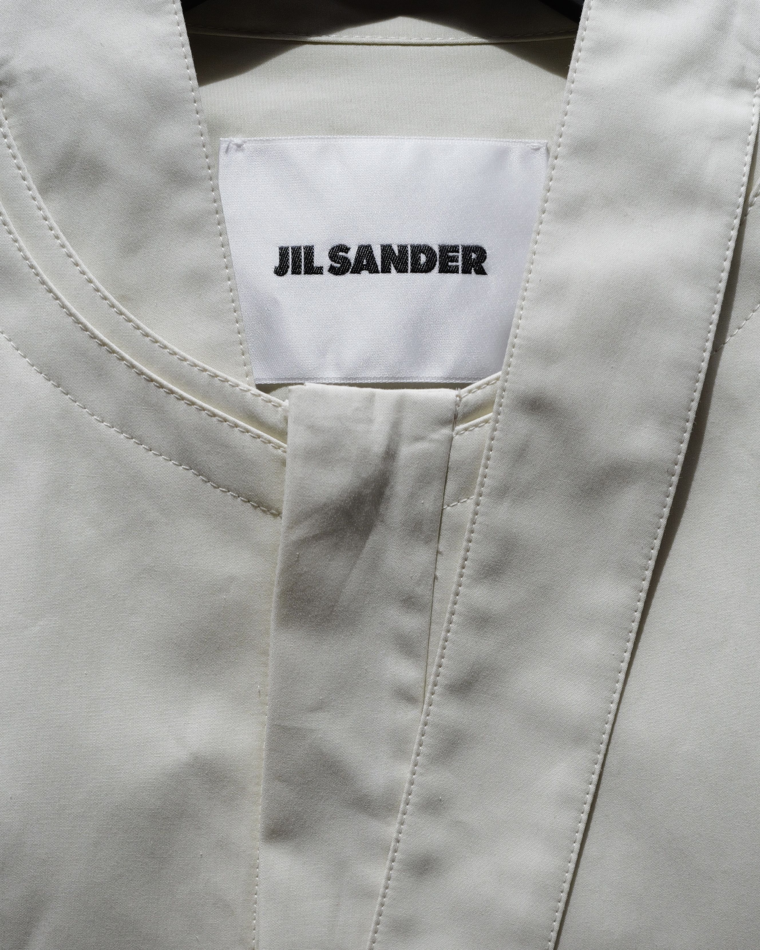Jil Sander Jil Sander canvas tuxedo shirt Size US XXS / EU 40 - 8 Thumbnail