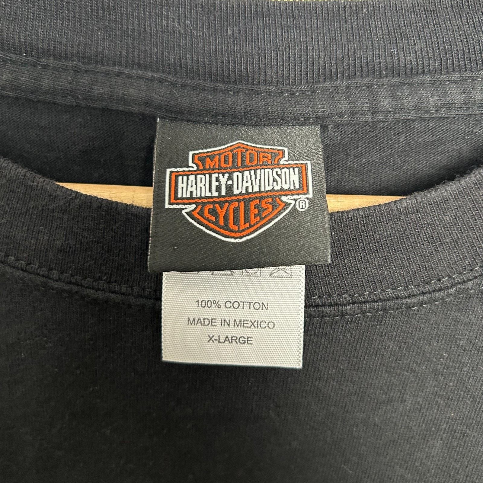 Harley Davidson Harley Davidson Tee Shirt Mens XL Black Crew Neck Size US XL / EU 56 / 4 - 5 Thumbnail