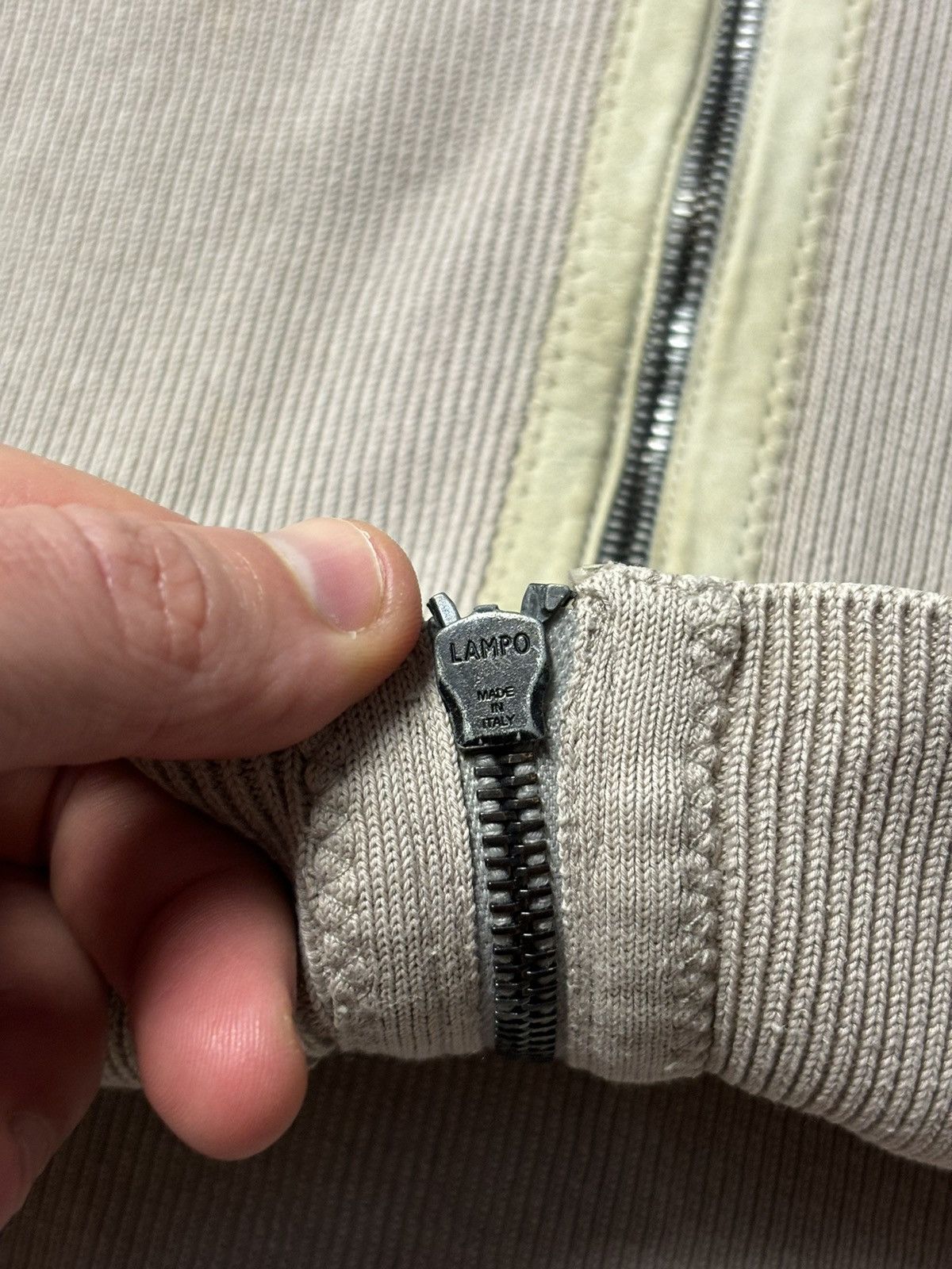 Bally Rare Bally Knit Zip Up Cardigan With Leather Details Size US M / EU 48-50 / 2 - 9 Thumbnail