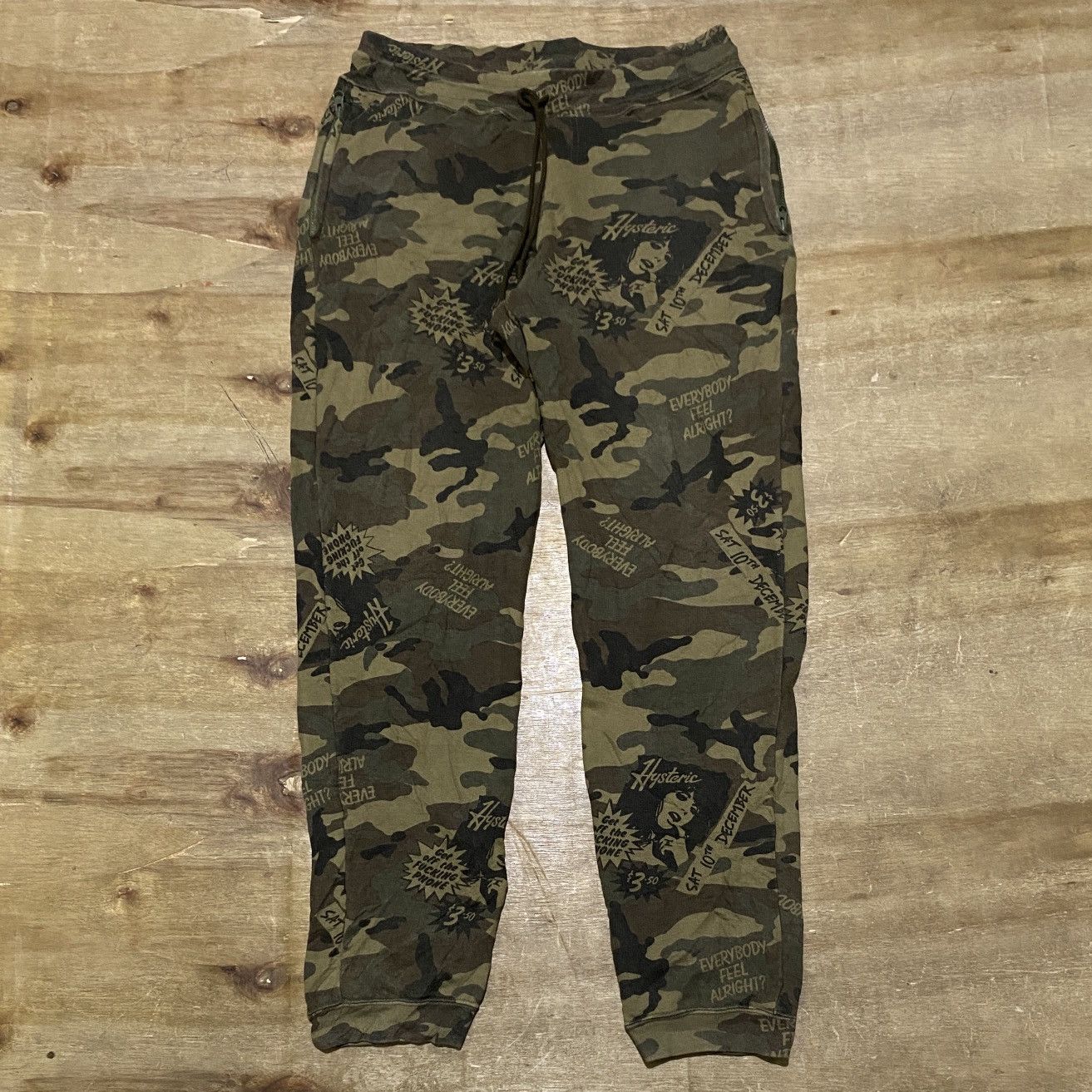 Hysteric Glamour Hysteric glamour camo jogger pants Size US 32 / EU 48 - 1 Thumbnail