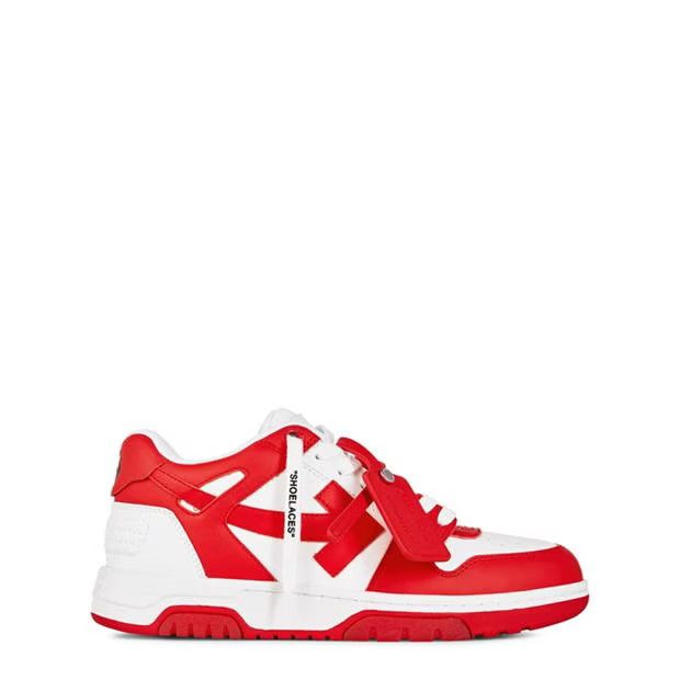 image of Off White O1G2R1Mq0524 Trainers In Red & White Shoes in Red/White, Men's (Size 11)