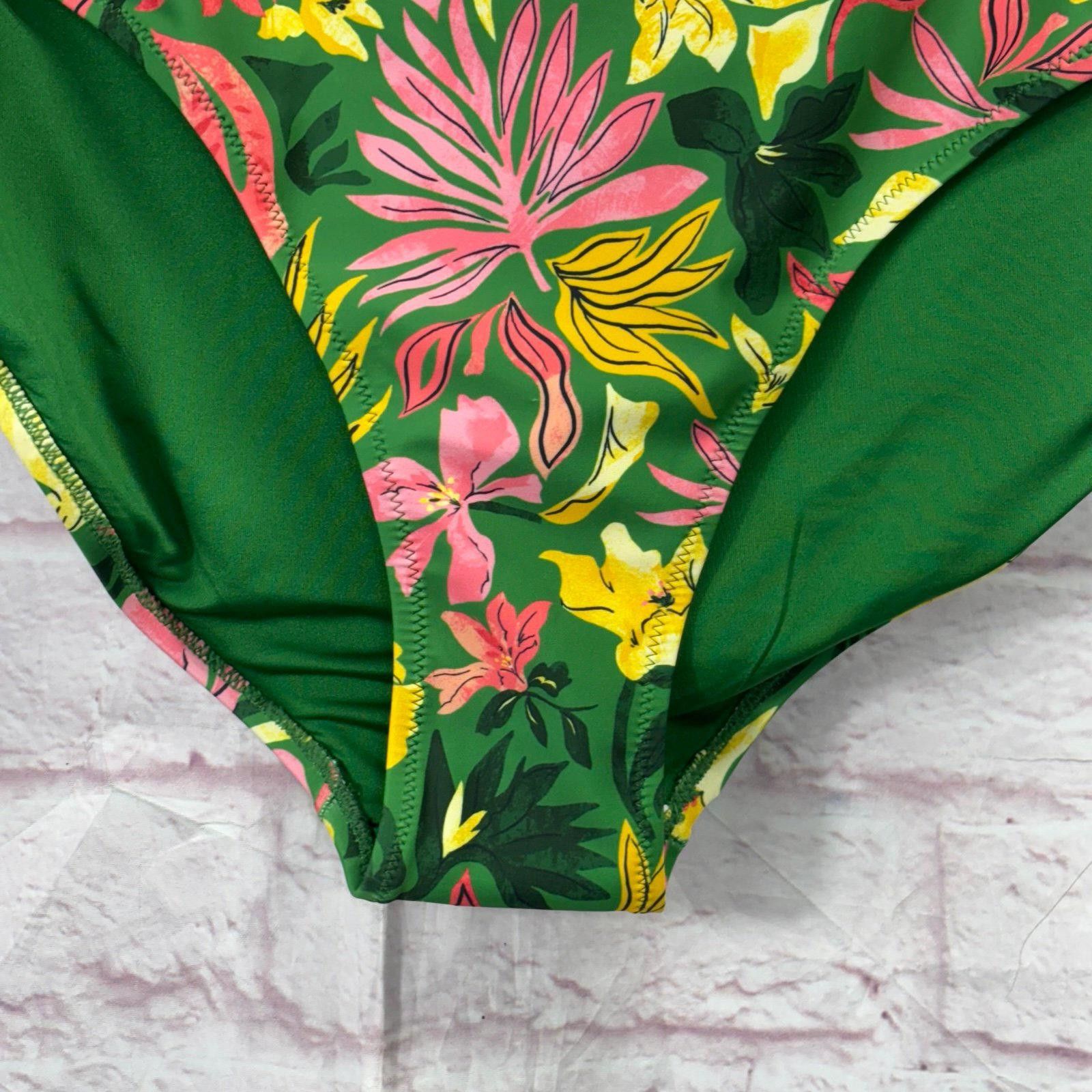 Old Navy Old Navy Women's Floral High-Waisted Swim Bottoms 3X NWT Size ONE SIZE - 5 Thumbnail