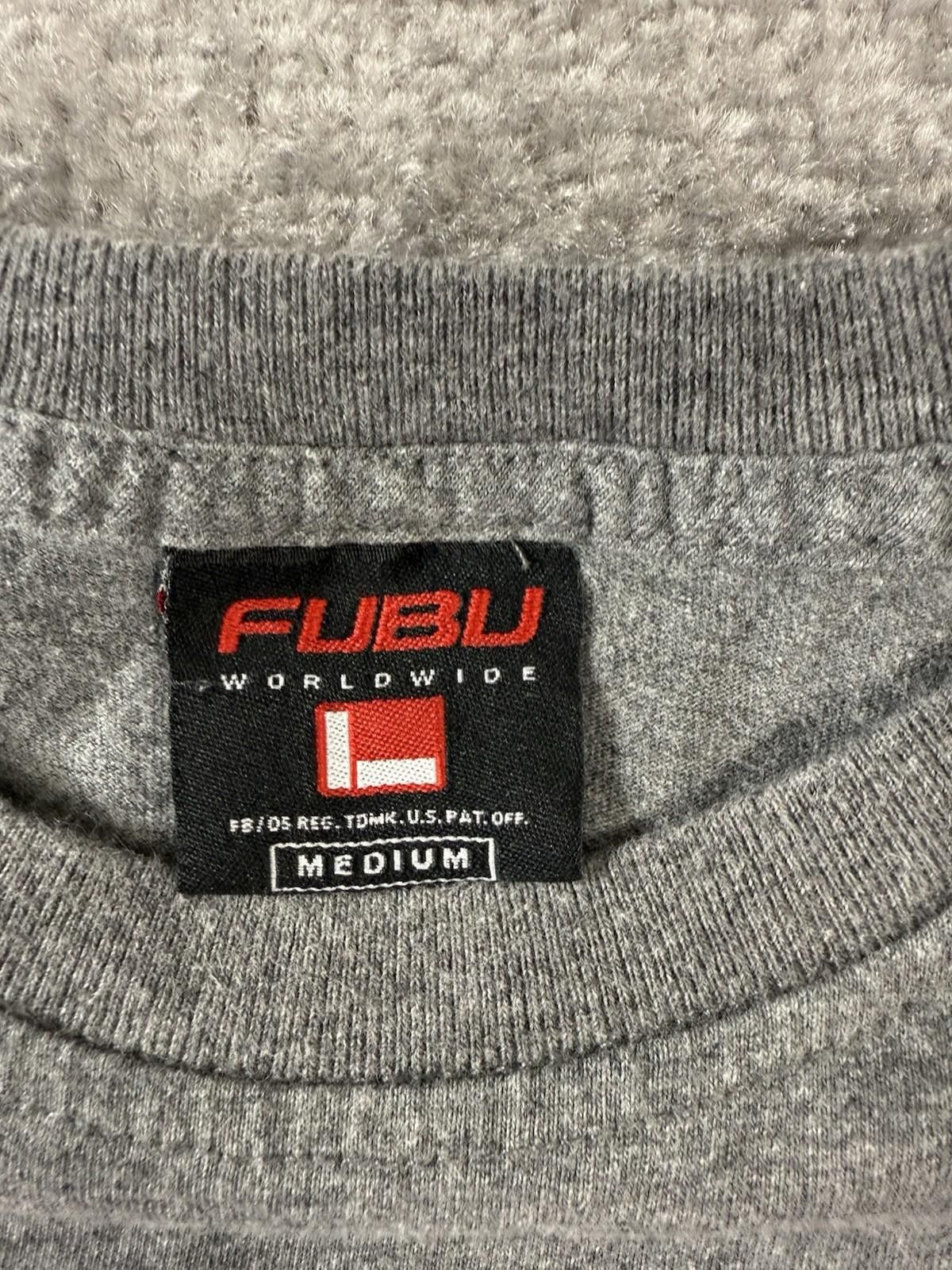 Fubu Vintage Fubu Big Logo T-Shirt Size Medium Y2K Size US M / EU 48-50 / 2 - 4 Thumbnail