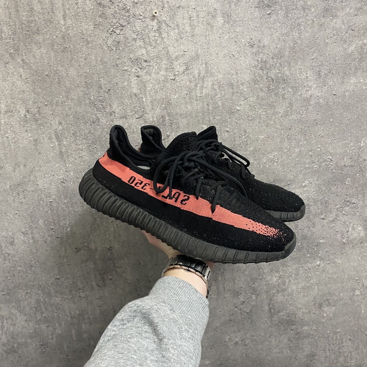 Adidas × Kanye West Adidas Yeezy 350 Boost V2 SPLY Red Size US 12 / EU 45 - 2 Thumbnail