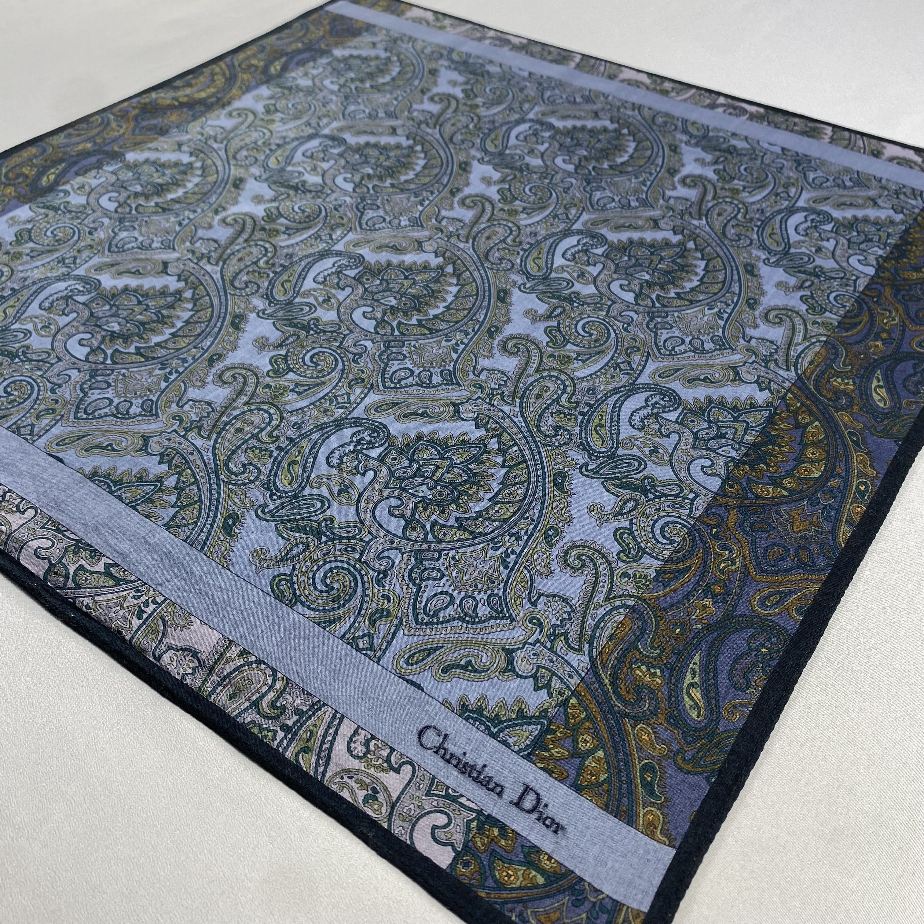 Vintage Christian Dior Monsieur Handkerchief / Neckerchief-P1544 Size ONE SIZE - 2 Thumbnail