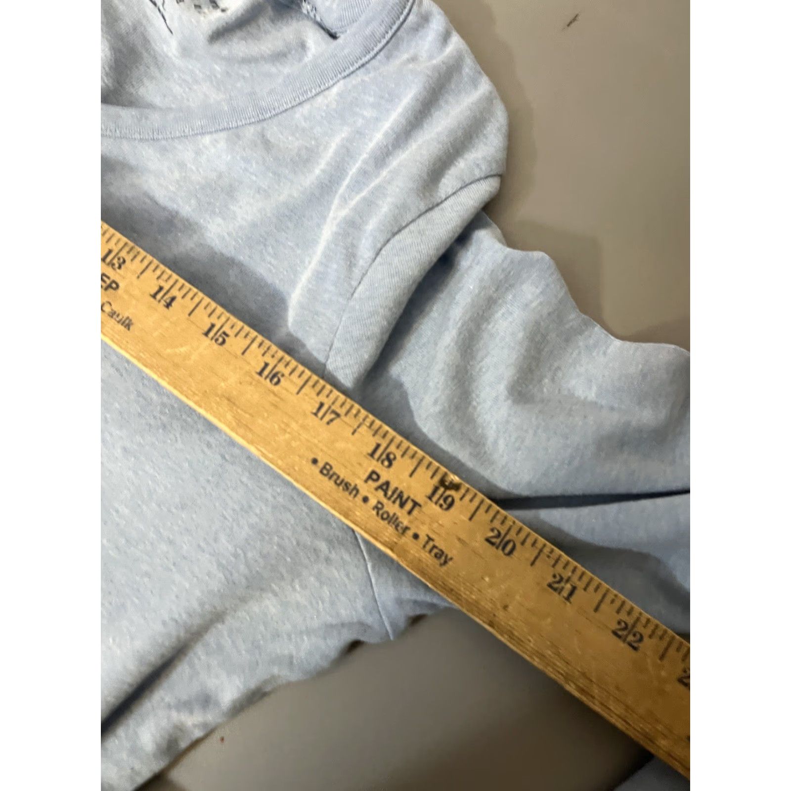 Croft & Barrow Croft & Barrow T-Shirt Blue Knit V-Neck Long Sleeve Size L Womens Classic Casual Shirt Size L / US 10 / IT 46 - 5 Thumbnail