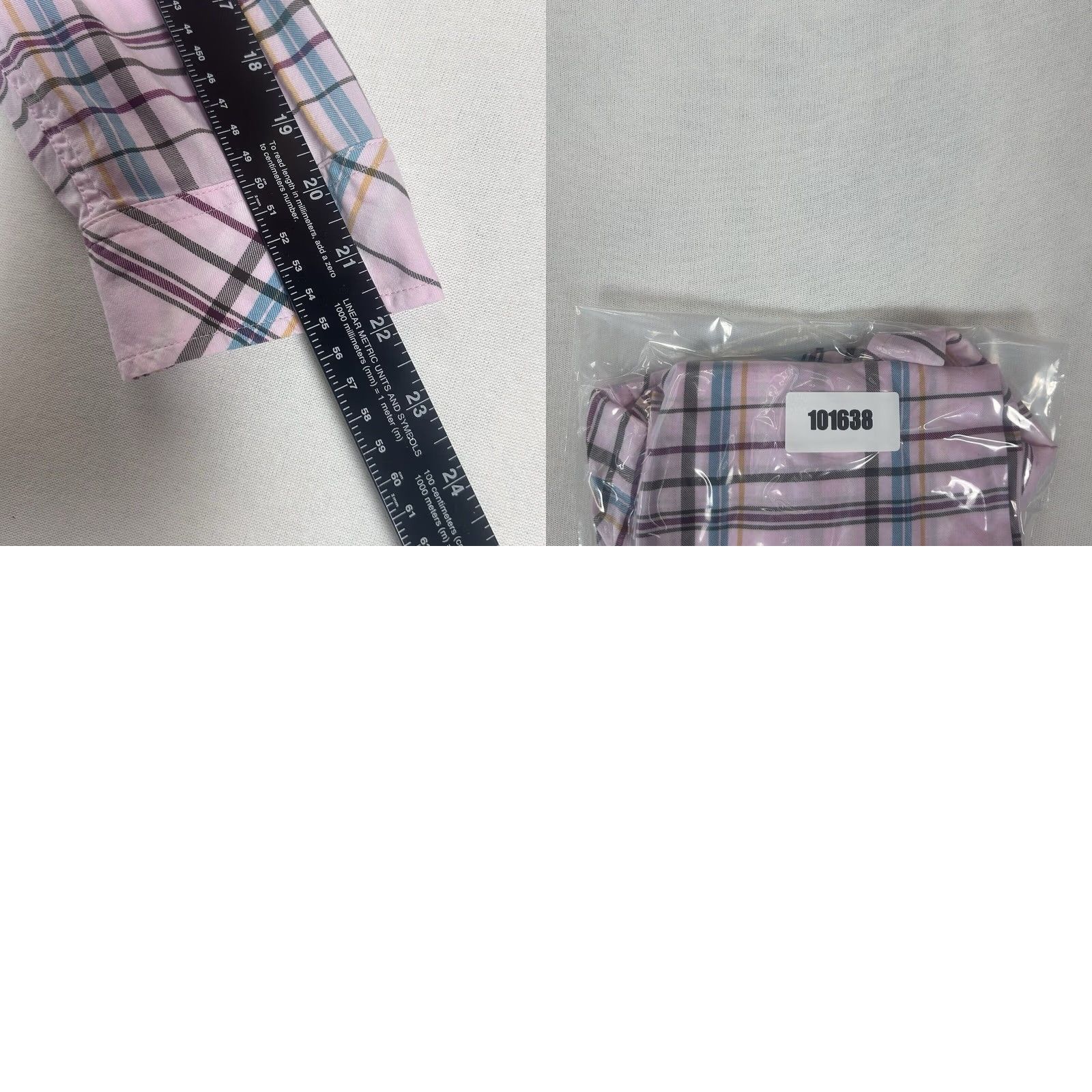 Talbots Talbots Shirt Plaid Pink Womens Petite Button-Up PS Casual Preppy 100% Cotton Long Sleeve Regular Button Collar Womens Size S / US 4 / IT 40 - 8 Thumbnail