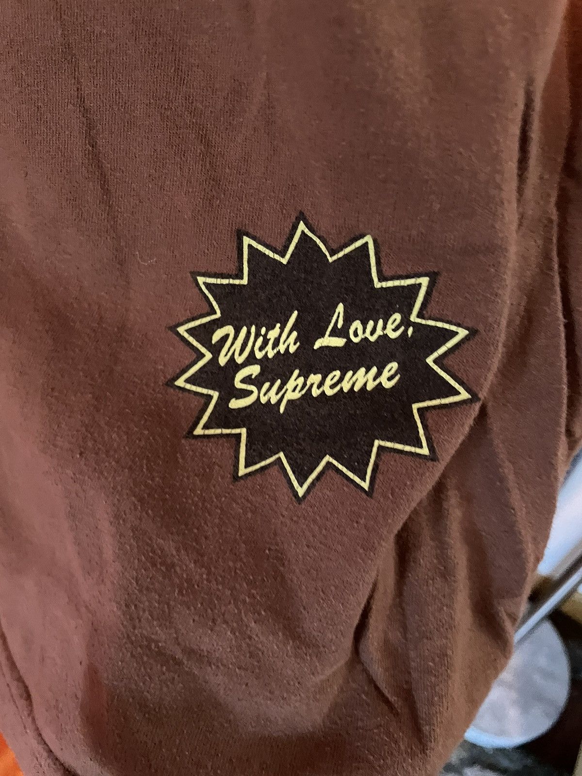 Supreme Supreme Brown Anarchy Tee Size US S / EU 44-46 / 1 - 4 Thumbnail
