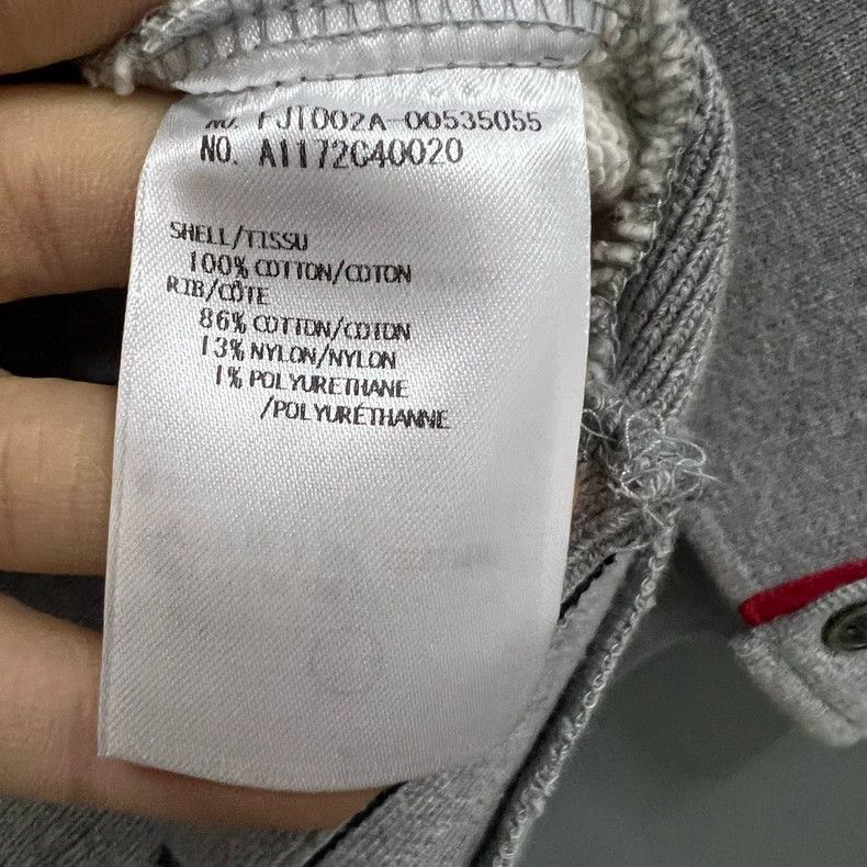 Thom Browne Thom browne Gray striped round-neck sweatshirt 2503-Nextarr Size US XXS / EU 40 - 4 Thumbnail