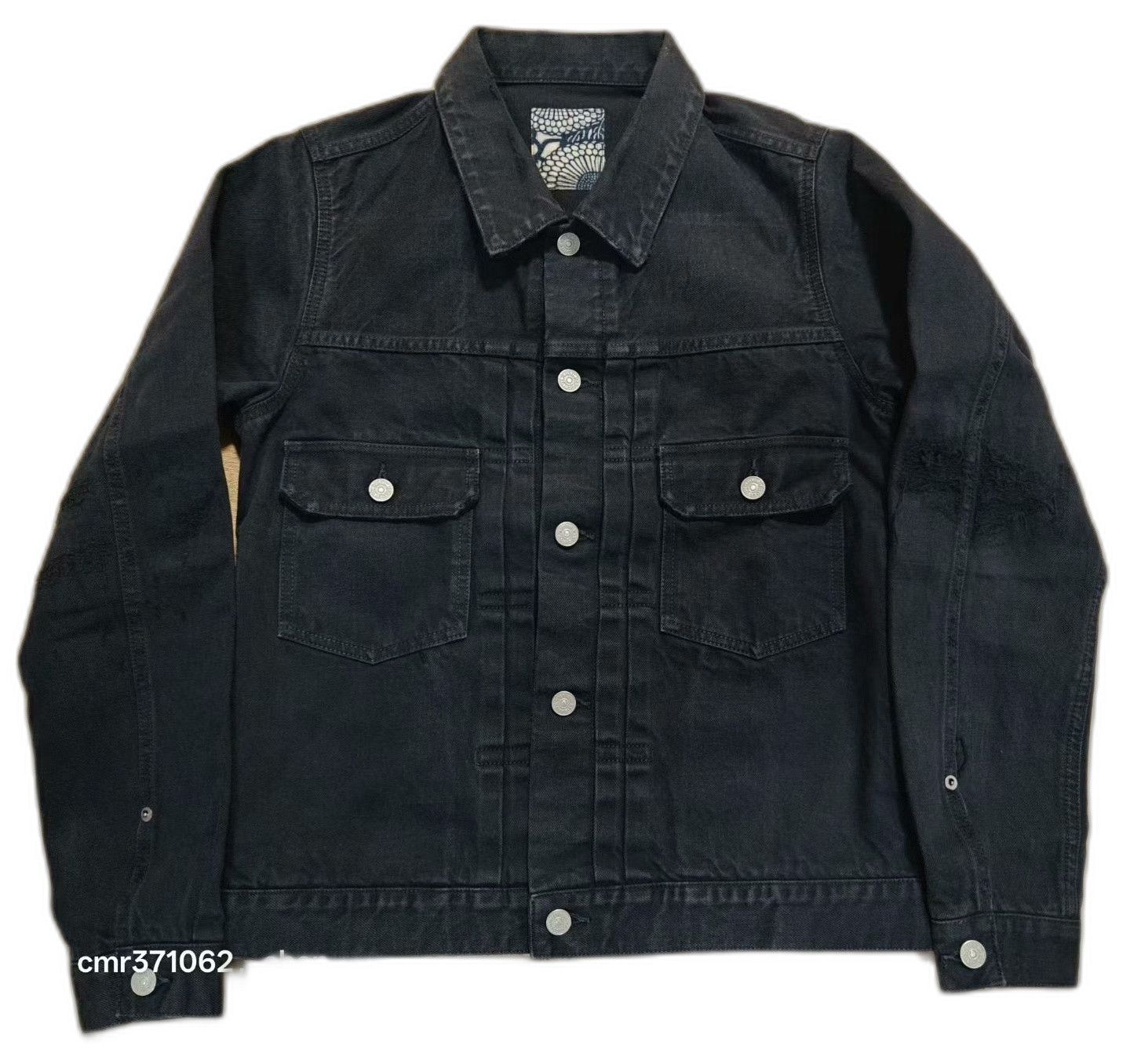 Visvim VISVIM ICT 101 CMYK Black Denim Jacket Size US M / EU 48-50 / 2 - 1 Thumbnail