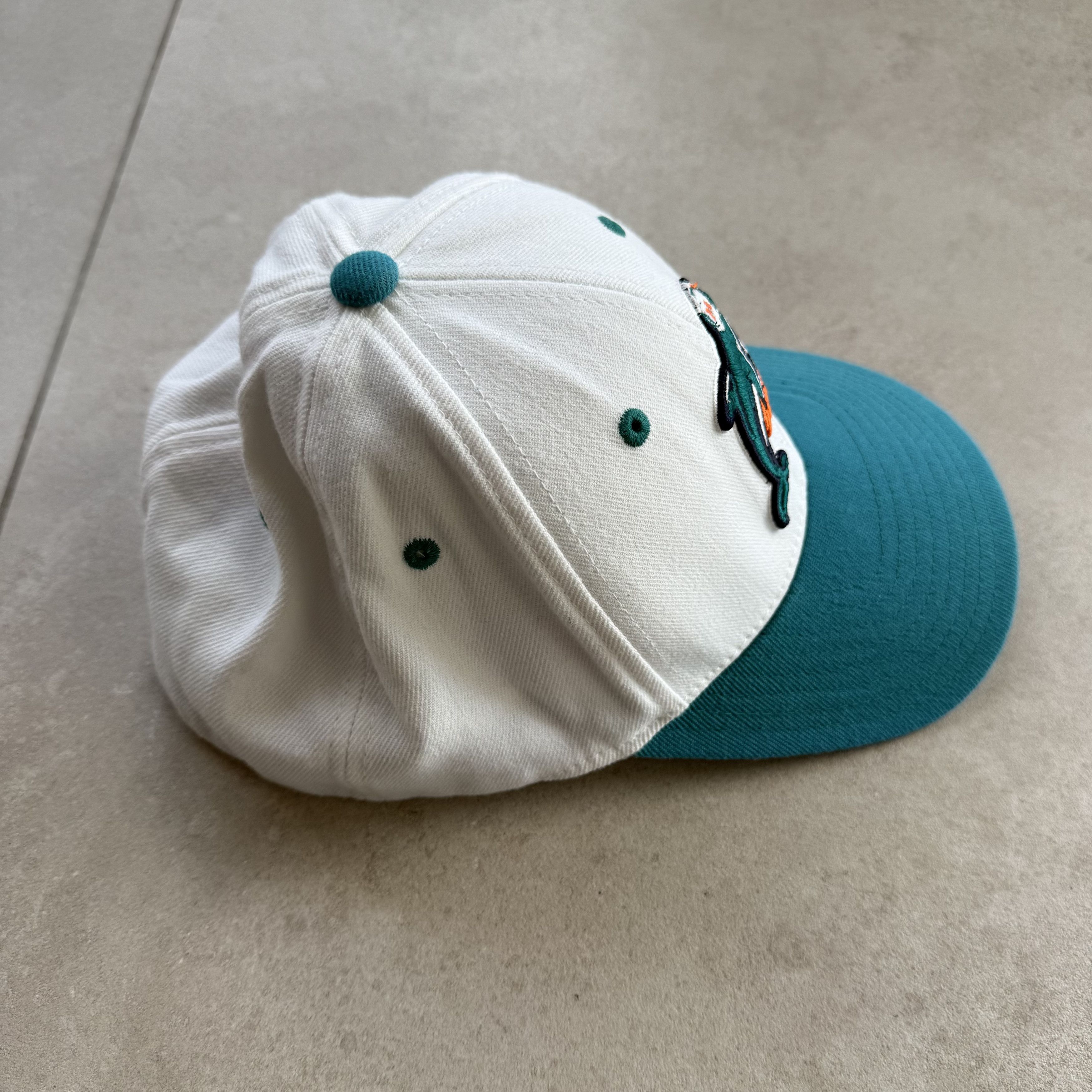 Reebok Vintage Y2K Reebok Miami Dolphins S/M Hat Size ONE SIZE - 2 Thumbnail