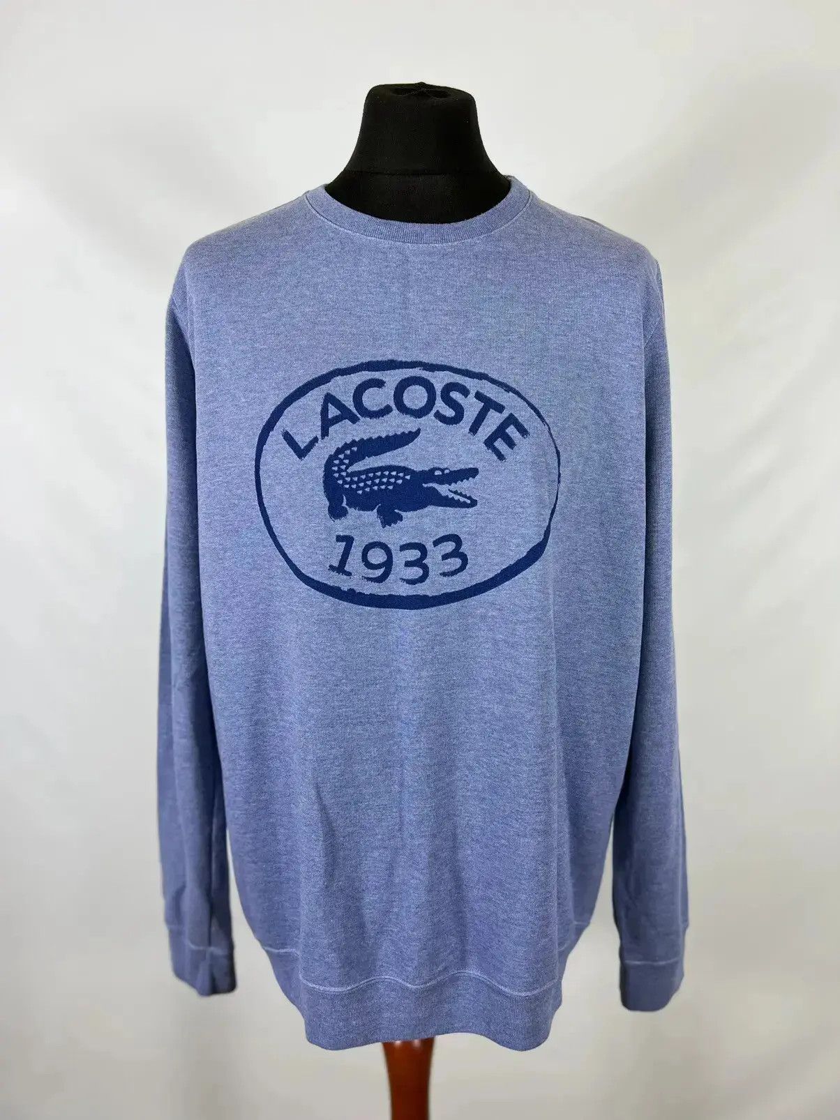 Lacoste × Vintage Vintage Lacoste big logo sweatshirt Size US XXL / EU 58 / 5 - 1 Thumbnail