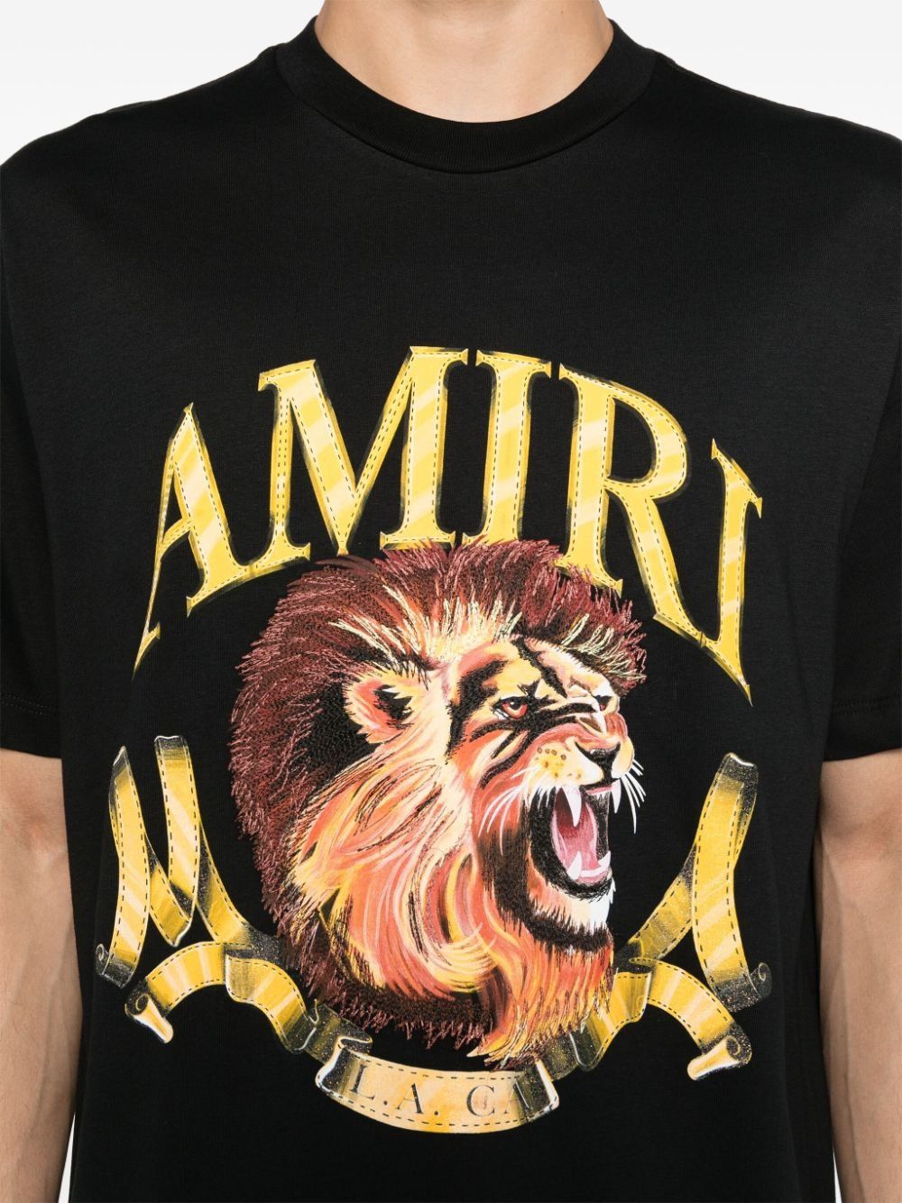 Amiri o1orln1025 Lion T-Shirt in Multicolor Size US XL / EU 56 / 4 - 5 Thumbnail