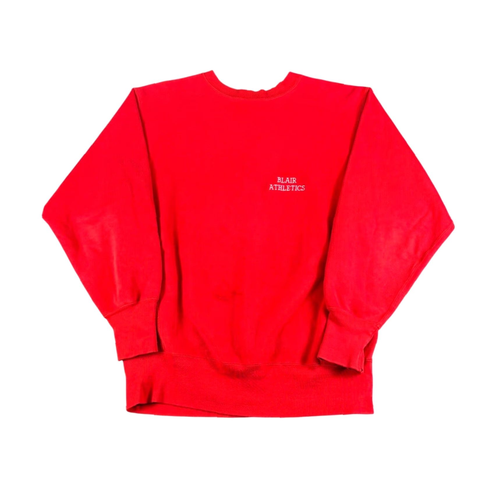 Champion VINTAGE Champion Sweatshirt Crew Neck Unisex Adults XL Red 80s College Powerblend Heavyweight Size US XL / EU 56 / 4 - 2 Thumbnail