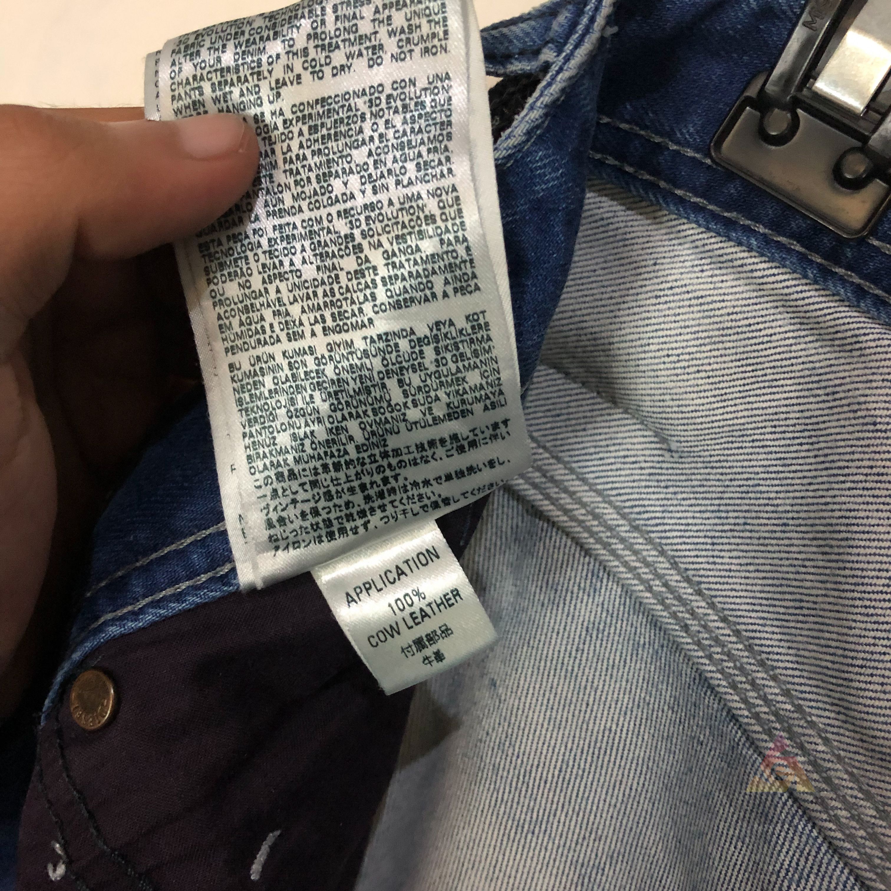 Diesel × Vintage Vintage Rare Diesel Industry Denim Jeans Y2K Size US 29 - 12 Thumbnail