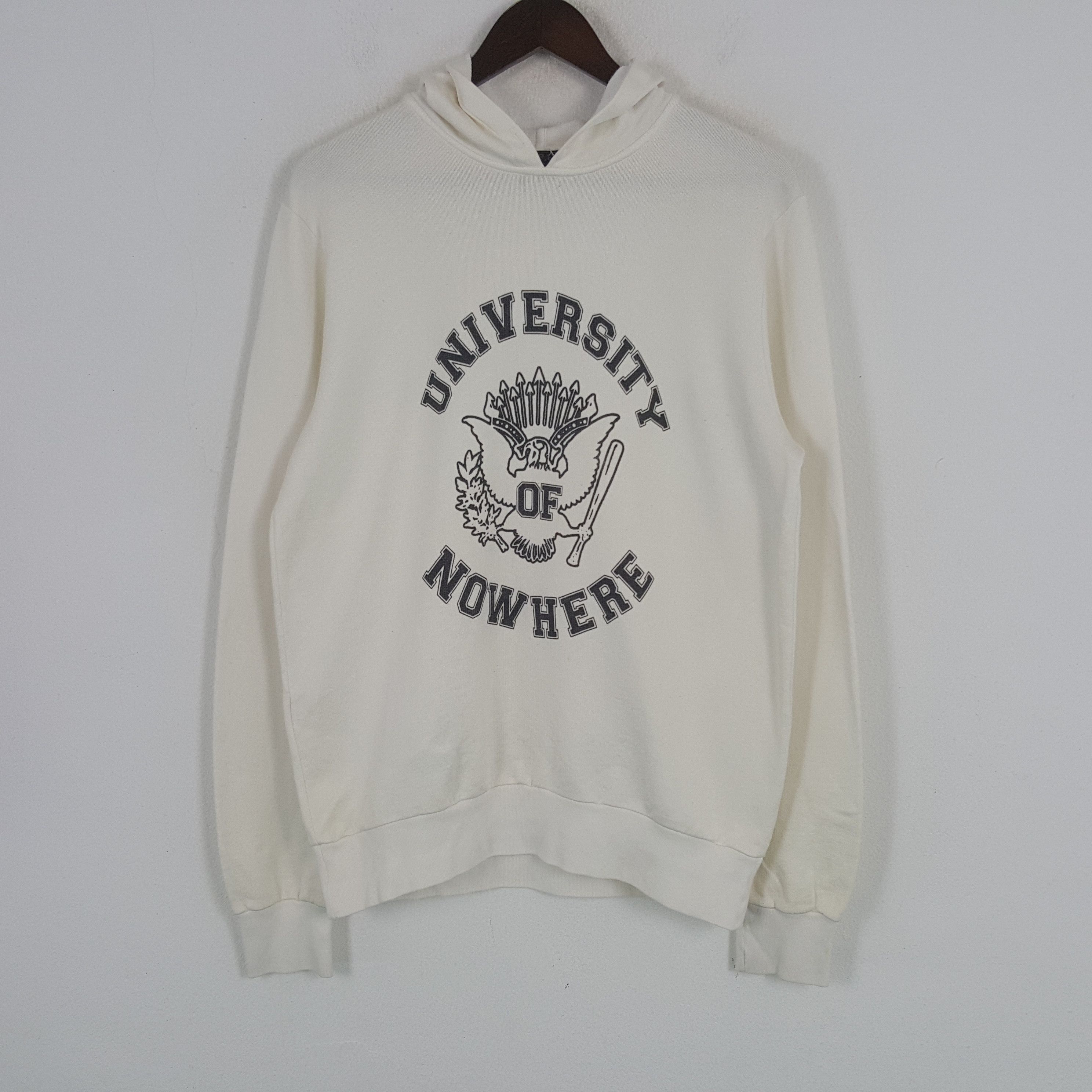 A.P.C. × Vintage Vintage A.P.C University Of Nowhere Sweatshirt Hoodies Size US M / EU 48-50 / 2 - 1 Thumbnail