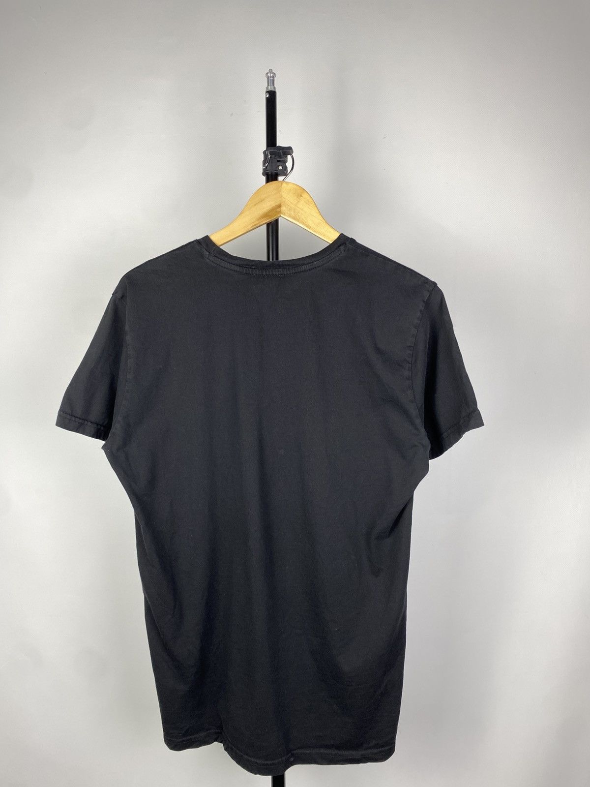 Diesel × Vintage Vintage 90s Diesel Faded black Y2K big logo t-shirt Size US XL / EU 56 / 4 - 5 Thumbnail